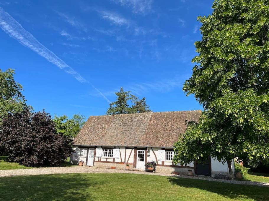 Le Colombage, Jolie Longere Pres De Giverny Eure Hardencourt-Cocherel Exterior photo